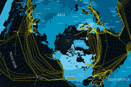 Map of the Internet
Submarine Cables