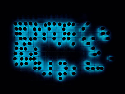 Nuclear Waste  Encapsulation and Storage Facility, Cherenkov Radiation, Hanford Site,  U.S. Department of Energy,  Southeastern Washington State